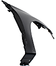 Front, Driver and Passenger Side Fenders, For Models With Rocker Molding