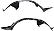 2011 Nissan Maxima - Front, Driver and Passenger Side Fender Liner