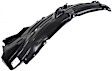 Front, Driver and Passenger Side, Rear Section, Fender Liner