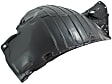 2009-2020 Nissan 370Z - Front, Driver and Passenger Side, Front Section, Fender Liner