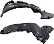 Front, Driver and Passenger Side, Fender Liner