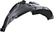 Front, Driver and Passenger Side, Fender Liner