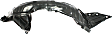 2013 Nissan Altima Base - Front, Driver and Passenger Side Fender Liner, 4-Door, Sedan, Production Date Up To October 2012