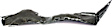 2013 Nissan Altima Base - Front, Driver and Passenger Side Fender Liner, 4-Door, Sedan, Production Date Up To October 2012