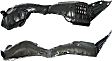 2013 Nissan Altima Base - Front, Driver and Passenger Side Fender Liner, 4-Door, Sedan, Production Date From October 2012
