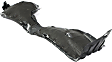 2013 Nissan Altima Base - Front, Driver and Passenger Side Fender Liner, 4-Door, Sedan, Production Date From October 2012