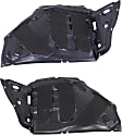 Front, Driver and Passenger Side, Front Section, Fender Liner