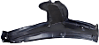 Front, Driver and Passenger Side, Rear Section, Fender Liner