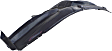 Front, Driver and Passenger Side, Rear Section, Fender Liner