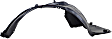 Front, Driver and Passenger Side, Fender Liners