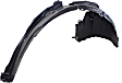 Front, Driver and Passenger Side, Fender Liner