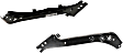 Driver and Passenger Side, Upper Radiator Support Upper Tie Bar