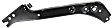 Driver and Passenger Side, Upper Radiator Support Upper Tie Bar