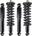 Front and Rear, Driver and Passenger Side Shock and Fully Loaded Strut, 4WD/RWD