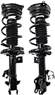 2012 Nissan Versa - Front, Driver and Passenger Side Fully Loaded Strut, Hatchback