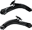 2010 Nissan Sentra - Front, Driver and Passenger Side, Lower Control Arm