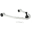 Front, Driver and Passenger Side, Upper, and Front, Driver and Passenger Side, Lower, Rearward Control Arm