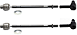 Front, Driver and Passenger Side, Inner and Outer Tie Rod Ends