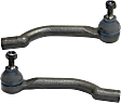 Front, Driver and Passenger Side, Outer Tie Rod Ends