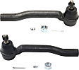 Front, Driver and Passenger Side, Outer Tie Rod Ends