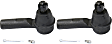 Front, Driver and Passenger Side, Outer Tie Rod Ends