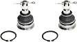 Front, Driver and Passenger Side, Lower Ball Joints