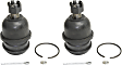 Front, Driver and Passenger Side, Lower Ball Joints
