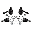 2008 Nissan Titan - Front, Driver and Passenger Side, Upper and Lower Ball Joint
