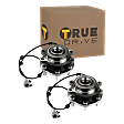 2005-2015 Nissan Xterra - Front Wheel Hub, 6 Lugs, With Bearing, With Sensor, 4WD