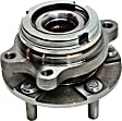 2013 Nissan Altima - Front, Driver and Passenger Side Wheel Hub, FWD, Coupe, 5 Lugs, With Bearing