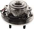 Front and Rear, Driver and Passenger Side Wheel Hub, 6 Lugs, With Bearing, With Sensor, 5.6L, 8Cyl