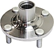 2-Wheel Set Front, Driver and Passenger Side Wheel Hubs, Without Bearing, 4 X 3.94 in. Bolt Pattern