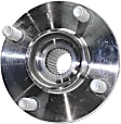 2-Wheel Set Front, Driver and Passenger Side Wheel Hubs, Without Bearing, 4 X 3.94 in. Bolt Pattern
