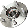 Rear, Driver and Passenger Side Wheel Hub, 5 Lugs, With Bearing, Sedan, FWD, 3.0L, 6Cyl