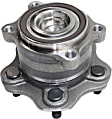 Rear, Driver and Passenger Side Wheel Hub, 5 Lugs, With Bearing,, 3.5L, 6Cyl