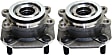 2011 Nissan Sentra - Front Wheel Hub, Non-ABS, 4 Lugs, With Bearing