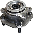 2011 Nissan Sentra - Front Wheel Hub, Non-ABS, 4 Lugs, With Bearing