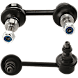 Rear, Driver and Passenger Side Sway Bar Link, Coupe