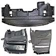 Front, Driver and Passenger Side Engine Splash Shields