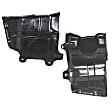 Driver and Passenger Side Engine Splash Shields, Apron Cover