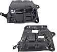 2015 Nissan Altima S - Set of 2 Front, Driver and Passenger Side Engine Splash Shield,  Includes (2) Engine Splash Shield