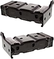 Front, Driver and Passenger Side Bumper Brackets, Attaches to frame