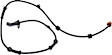 Front, Driver and Passenger Side ABS Speed Sensors