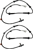Rear, Driver and Passenger Side ABS Speed Sensors, FWD