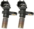 Crankshaft Position Sensors, 2 Blade Male Terminal, 1 Female Connector, Set of 2