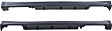 Driver and Passenger Side Rocker Panel Trim, Primed, Plastic, Set of 2
