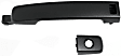 Front, Driver and Passenger Side Exterior Door Handles, Primed, Driver Side - With Key Hole; Passenger Side - Without Key Hole