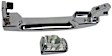 2004-2009 Nissan Quest - Front or Rear, Driver and Passenger Side Exterior Door Handles, Chrome, Front Driver Side - With Key Hole; Front Passenger Side or Rear Driver or Passenger Side - Without Key Hole