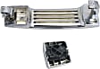 2004-2018 Nissan Titan - Front, Driver and Passenger Side Exterior Door Handles, Chrome, Driver Side - With Key Hole; Passenger Side - Without Key Hole