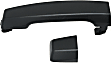 2016-2018 Nissan Titan XD - Front, Driver and Passenger Side Exterior Door Handles, Primed, Driver Side - With Key Hole; Passenger Side - Without Key Hole